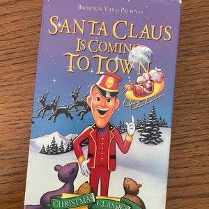 Santa Claus Is Coming to town VHS
